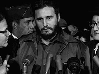 Fidel Castro - MATS-Terminal Washington 1959