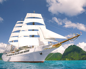 Die Gro�yacht in voller Pracht Foto � http://www.seacloud.com