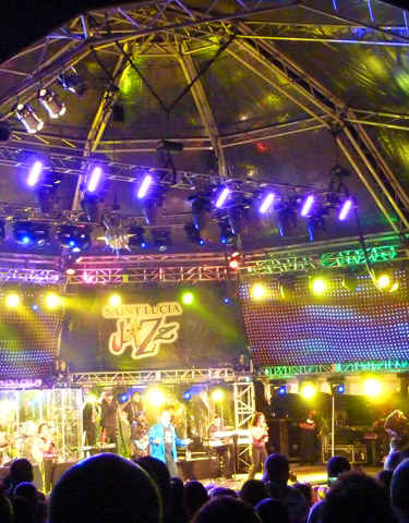 St. Lucia Jazz Festival - Jazz und Soul unter karibischer Sonne © Rainer Heubeck St. Lucia Jazz Festival - Jazz und Soul unter karibischer Sonne © Rainer Heubeck