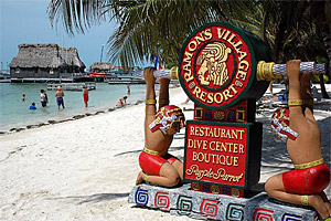 Ambergris Caye:  Ramons Village Resort  N.Bruhn/CariLat