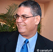 Juan Antonio Bendeck, Pr�sident der nationalen Tourismuskammer (CANATURH, Camara Nacional de Tursimo de Honduras)