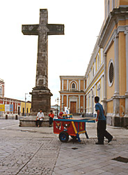 und Eis-Karren in Granada